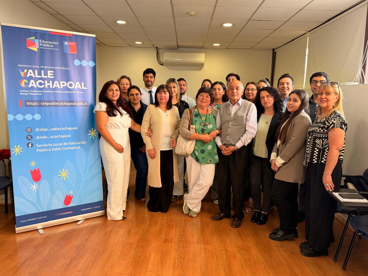 Equipos coordinados: Gestión de Personas de SLEP Valle Cachapoal se reúne con personal de Recursos Humanos de los DAEM pertenecientes al territorio