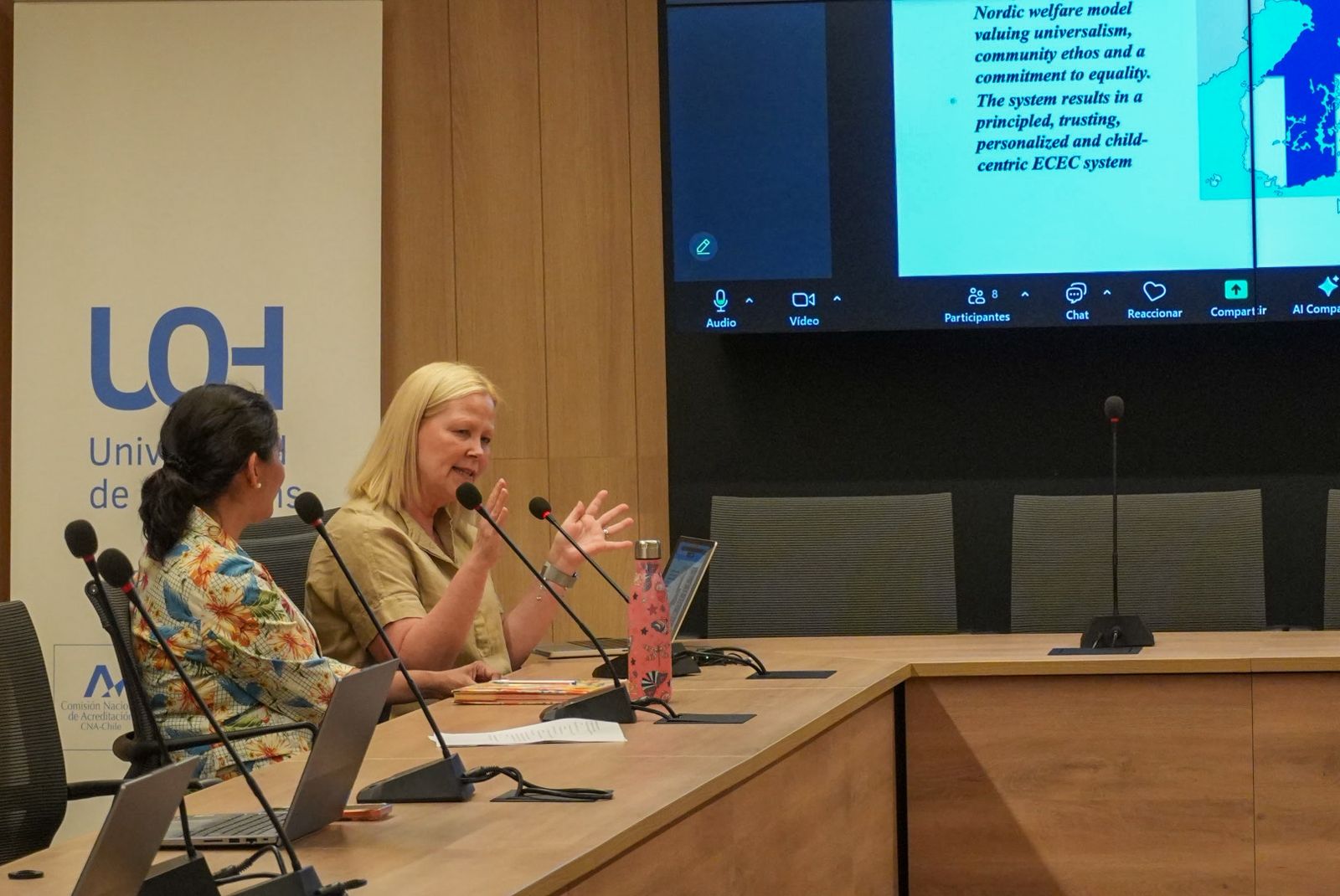 Vinculación internacional para los territorios: Destacada académica internacional dicta charla a Slep Valle Cachapoal