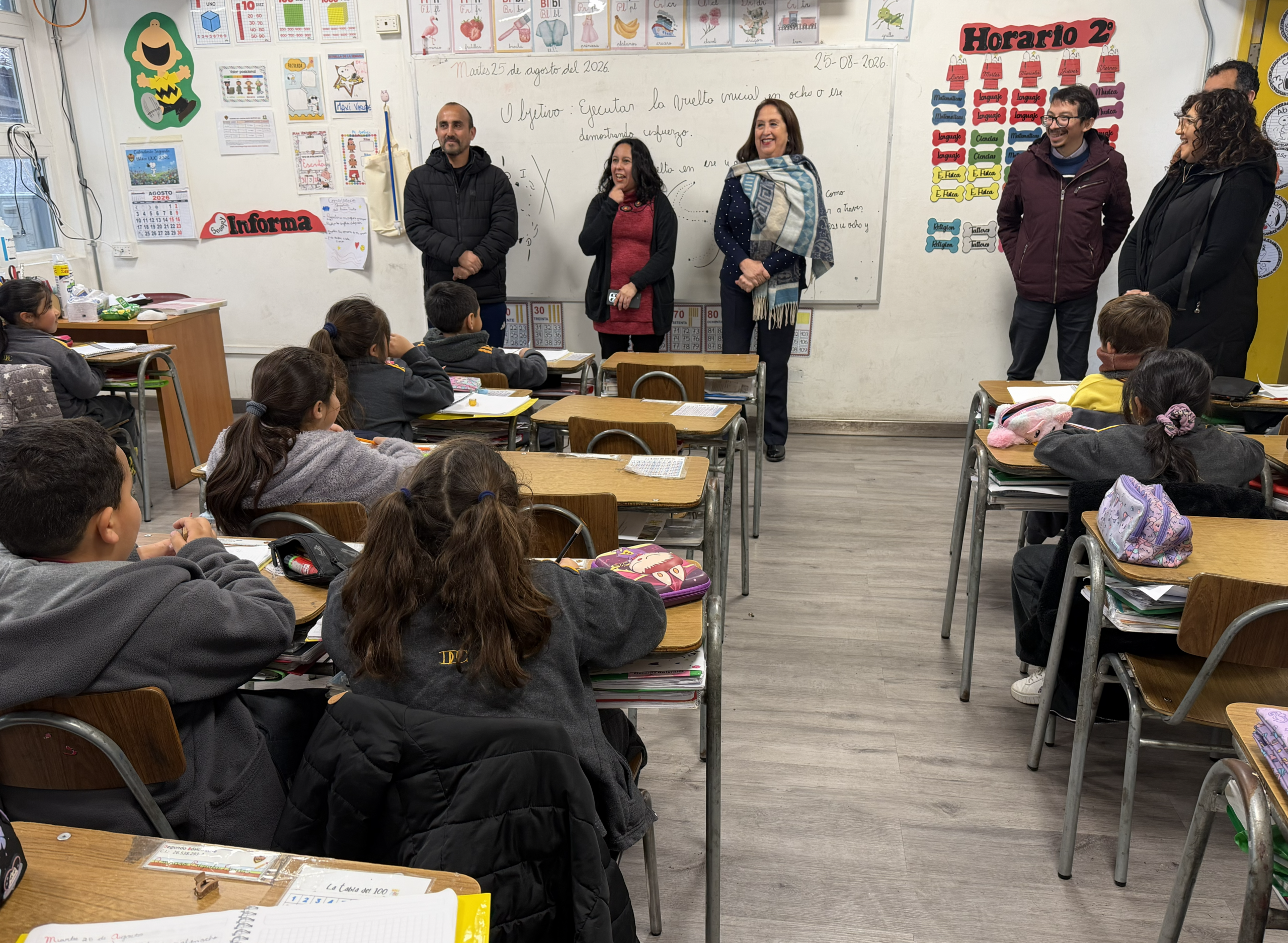 Comité Directivo Local del SLEP Valle Cachapoal sesiona en la Escuela David Del Curto de Requínoa