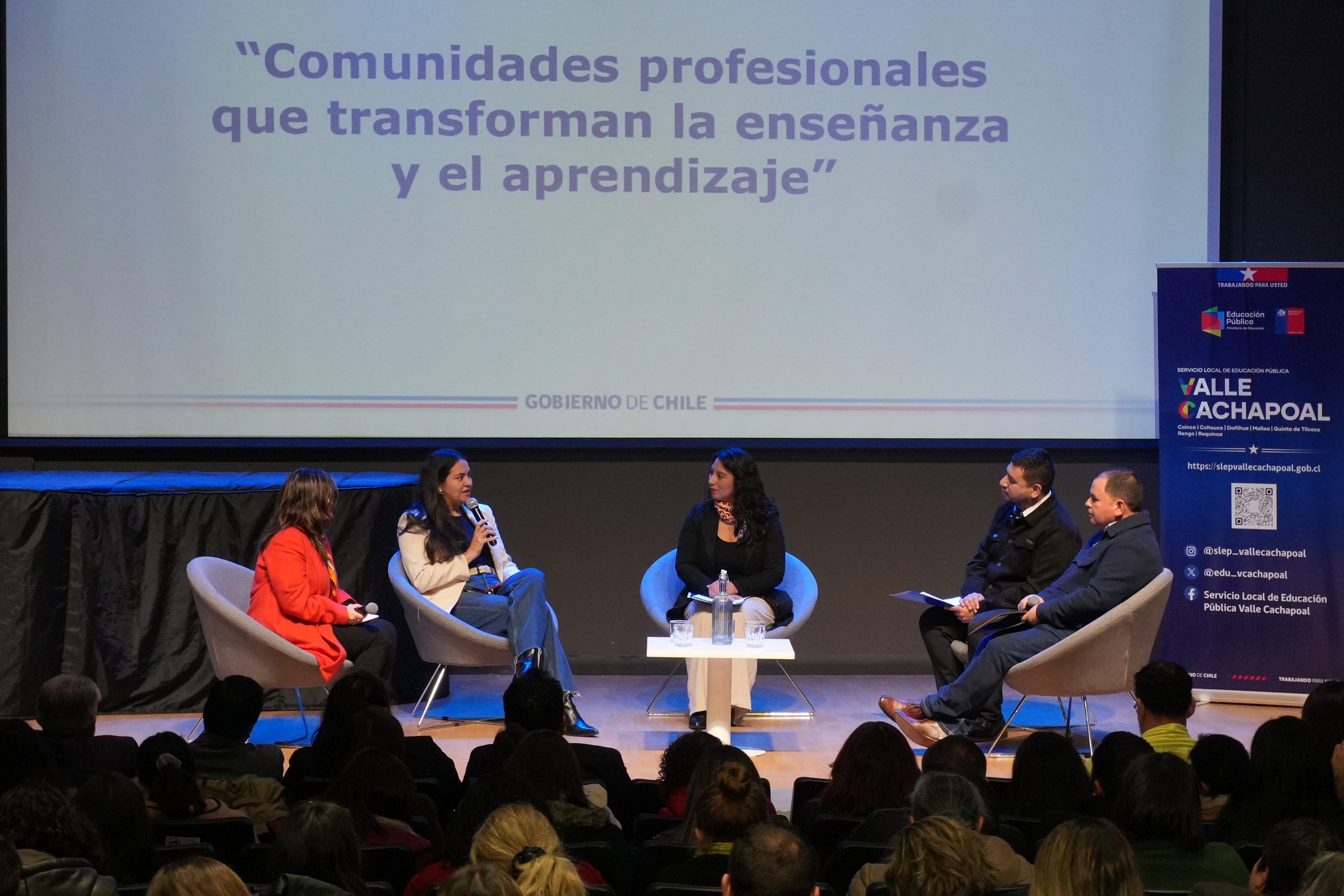 1° Seminario de Buenas Prácticas Educativas del SLEP Valle Cachapoal